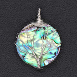 Water Drop Winding Tree of Life Pendant Necklace – Jewelry Gift Ideas — 3