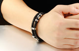 Men's leather bracelet – Jewelry Gift Ideas — 9