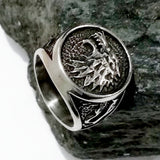 Wolfhead titanium steel ring – Surprise Gifts — 2