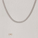 Chain Necklace 18K Gold Plated Unfading Sweater – Jewelry Gift Ideas — 7