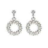Geometric Circle Earring With Micro - Insert – Jewelry Gift Ideas — 6