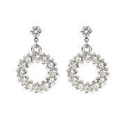 Geometric Circle Earring With Micro - Insert – Jewelry Gift Ideas — 6
