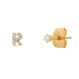 Fashion Personality 26 Letter Earrings Female – Stylish Gifts — 16