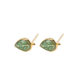 Wanying Jewelry Drop Glaze Leaf Earrings Women – Jewelry Gift Ideas — 2
