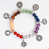 Natural Crystal Chakra Bracelet – Jewelry Gift Ideas — 1
