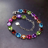 Women's Simulation Rainbow Colorful Tourmaline – Jewelry Gift Ideas — 1