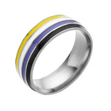 Bisexual Pride Stainless Steel Ring Europe – Stylish Gifts — 2