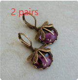 Vintage Dragonfly Earrings Fashion Gold Color Metal – Gifts for Her — 4