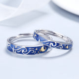 Silver Lovers Ring Van Gogh's Star Ring – Stylish Gifts — 5