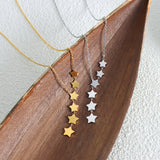 Natural XINGX-shaped Tassel Temperamental Pendant – Jewelry Gift Ideas — 3