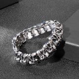 Cross Skull Men's Titanium Steel Bracelet – Jewelry Gift Ideas — 5