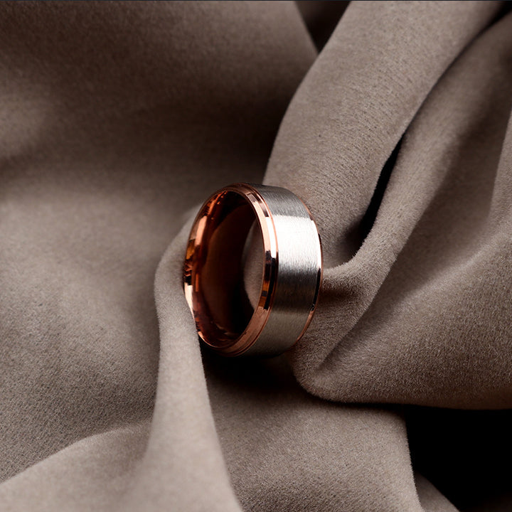 Smooth Stainless Steel Ring – Birthday Gifts — 1