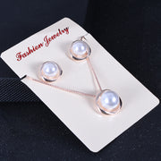 Alloy Electroplating Highlight Imitation Pearl – Jewelry Gift Ideas — 4