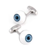Blue Pupil Eye Shape Cufflinks – Unique Gift Ideas — 3