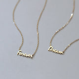 Sterling Silver Plated 14K Gold Necklace Women – Jewelry Gift Ideas — 5