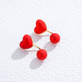 Earrings Frosted Shell Beads Solid Color – Everyday Gifts — 7