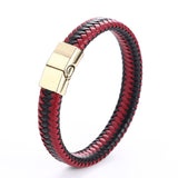 Men Genuine Leather Bracelet Vintage Handmade – Jewelry Gift Ideas — 4