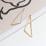 Irregular Triangle Handmade Jewelry Earrings – Jewelry Gift Ideas — 7