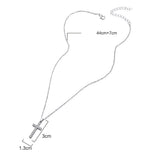 Hip Hop Men's Classic Cross Pendant Necklace – Jewelry Gift Ideas — 4