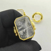 Crystal Stone Cube Sugar Copper Plating Light – Special Occasion Gifts — 3