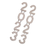 Ladies Fashion Personality New Rhinestone Earrings – Stylish Gifts — 2