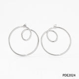Streamlined Earrings Stainless Steel Geometric – Unique Gift Ideas — 9