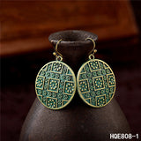 Antique High Quality Bronze Earrings – Meaningful Gifts — 9