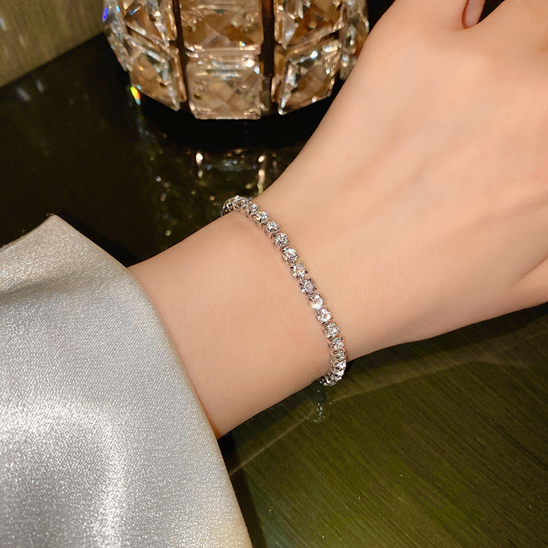 Niche Refined Zircon Women's Pull-out Bracelet – Jewelry Gift Ideas — 1