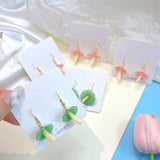 Women's Heat-shrinkable Mushroom-shaped Ear Hooks – Gifts for Her — 6
