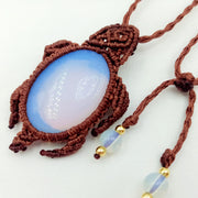 National Style Crystal Gem Hand-woven Pendant – Jewelry Gift Ideas — 6