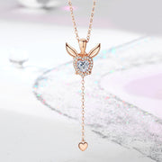 Smart Rabbit Ear Necklace Female Fashion Creative – Jewelry Gift Ideas — 6