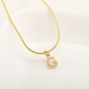 Simple Fashion English Pendant Necklace – Jewelry Gift Ideas — 18