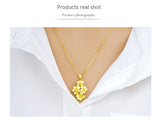 Vietnam Placer Gold Lady's Flower Accessories – Jewelry Gift Ideas — 9