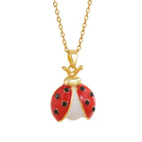 Women's Creative Cartoon Beetle Necklace Ladybug – Jewelry Gift Ideas — 4