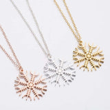 Women's Fashion Christmas Snowflake Necklace – Jewelry Gift Ideas — 3