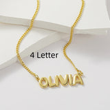 Personalized 3D Bubble Name Necklace – Jewelry Gift Ideas — 9