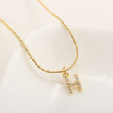 Simple Fashion English Pendant Necklace – Jewelry Gift Ideas — 20