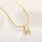 Simple Fashion English Pendant Necklace – Jewelry Gift Ideas — 20