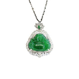 Fashion Silver Inlaid Natural Jade Pendant – Jewelry Gift Ideas — 2