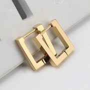 Men's And Women's Geometric Titanium Steel Stud – Gifts for Her — 17