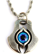 Titanium Steel Devil's Personalized Eye Necklace – Jewelry Gift Ideas — 5