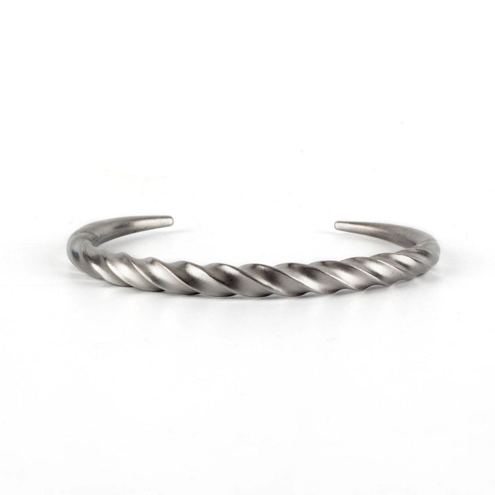 Retro Simple Rotary Knob Open Horn Bracelet – Jewelry Gift Ideas — 5
