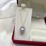 Hot Push Large Pearl S925 Silver Pendant Stud – Jewelry Gift Ideas — 5