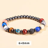 Natural Haematite Planet Galaxy Bracelet Unisex – Jewelry Gift Ideas — 3