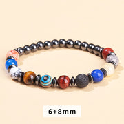 Natural Haematite Planet Galaxy Bracelet Unisex – Jewelry Gift Ideas — 3