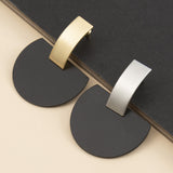 Metal Vintage Irregular Geometric Earrings – Birthday Gifts — 5