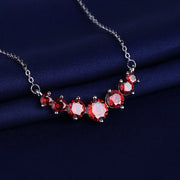 Zircon Straight Chain Necklace Women's Pendant – Jewelry Gift Ideas — 5