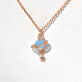Exquisite Light Luxury Saturn Surround Necklace – Jewelry Gift Ideas — 2