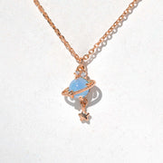 Exquisite Light Luxury Saturn Surround Necklace – Jewelry Gift Ideas — 2