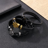 Creative Stainless Steel Rudder Braided Bracelet – Jewelry Gift Ideas — 6